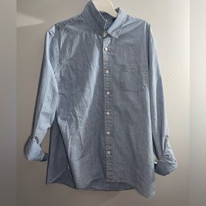 Todd Snyder linen denim button shirt men’s size XL